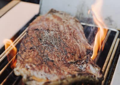 Feinstes Fleisch auf dem Grill